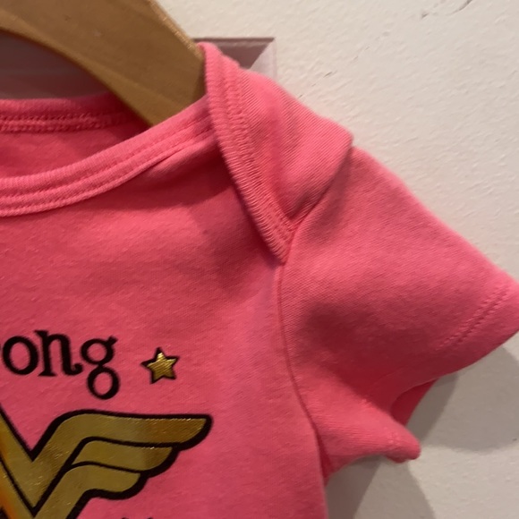 3/$15 DC Comics Pink Wonder Woman Onesie/Bodysuit - Picture 5 of 7